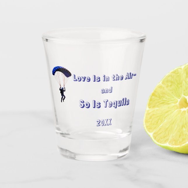 Copo De Shot Citação engraçada de casamento para festa de despe (Frente)