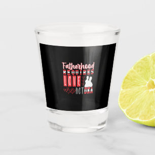 Copo De Shot Citações de Avô Paternidade Requer Amor