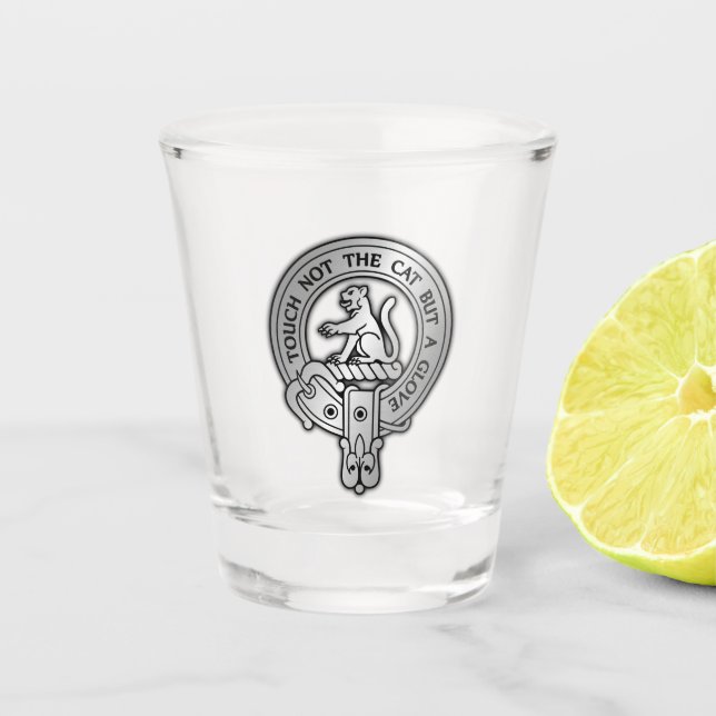 Copo De Shot Clan MacGowan Crest (Frente)