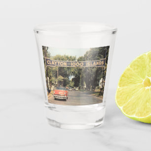 Copo De Shot Clayton Thousand Islands NY, Estilo de Vintage 195