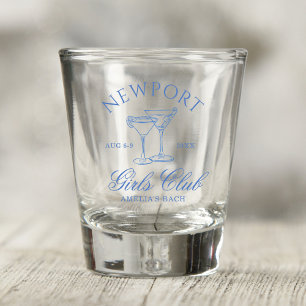 Copo De Shot Clube da Bachelorette Weekend Girl