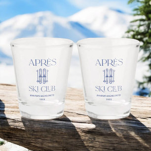 Copo De Shot Clube de Après Ski Festa de Solteira de Inverno
