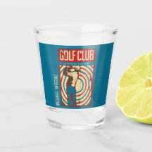 Clube de Golfe Retroativo Personalizado