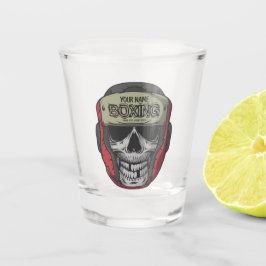 Copo De Shot Clube de Luta de Boxeador Personalizado Esqueleto
