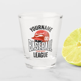 Copo De Shot Clube Personalizado de Champ NAME Team Player
