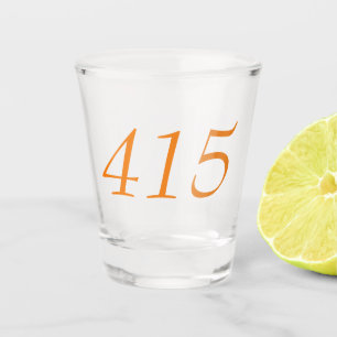 Copo De Shot Código de área 415 (São Francisco)