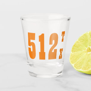 Copo De Shot Código de área 512 (Austin, TX)