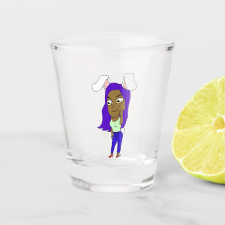 Copo De Shot Coelhinha Chibi