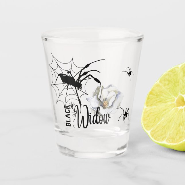 Copo De Shot Coleção de Carimbo de Halloween "The Living Morto" (Frente)