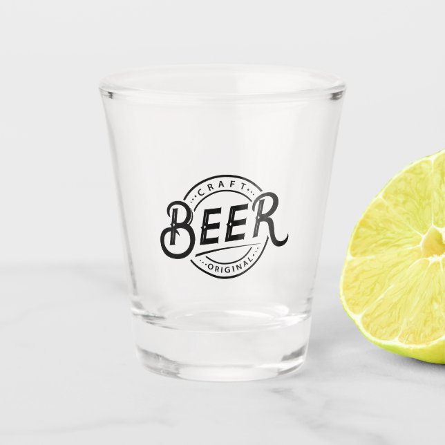 Copo de Shot com Logotipo Personalizado (Frente)