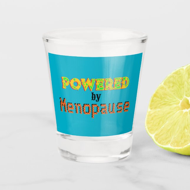 Copo De Shot Com Poder da Menopausa 3 (Frente)