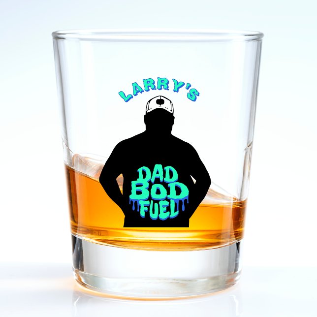 Copo De Shot Combustível de pai (Dad Bod Fuel Funny Glass
)