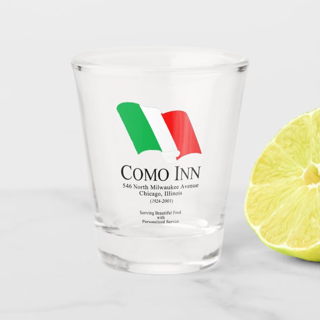 Copo De Shot Como Inn Italiana Restaurant, Chicago, IL (Frente)