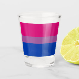 Copo De Shot Comunidade de Sinais e Orgulho Bissexual/bandeira 