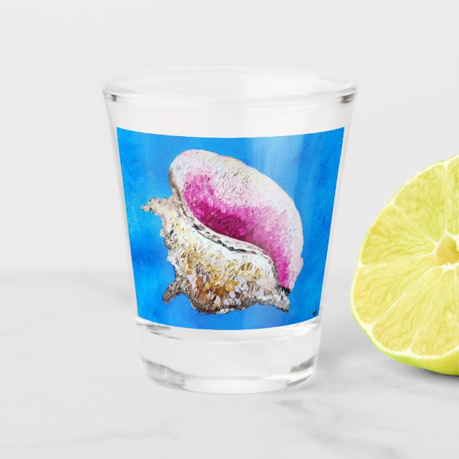Copo De Shot Conch Shell Shot Glass (Frente)
