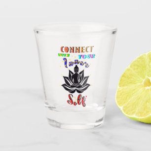 Copo De Shot Conecte-se com seu próprio interior