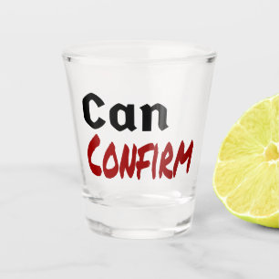 Copo De Shot Confirmar CartaKenny Engraçado Humor Canadá