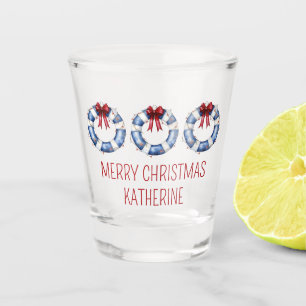 Copo De Shot Conservadores De Natal Náutico Com Arcos