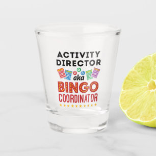 Copo De Shot Coordenador de Atividades aka Bingo
