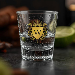 Copo De Shot Copo Elegant Crest Shot