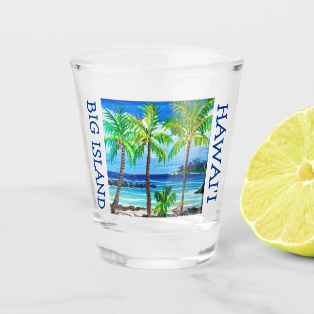 Copo De Shot Copo para shot BIG ISLAND HAWAII (Frente)