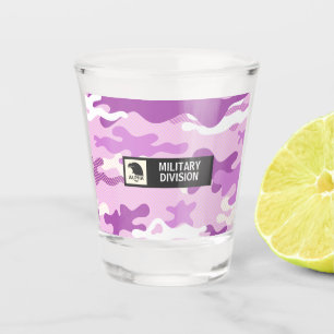 Copo De Shot Copo para Shot Camuflado Militar Roxo