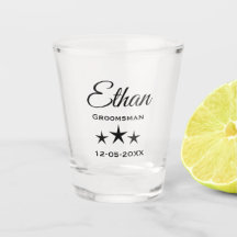 Copo para Shot Personalizado do Padrinho com Nome