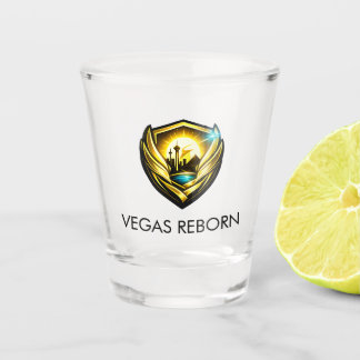 Copo De Shot Copo Vegas Reborn Gold Crest Shot