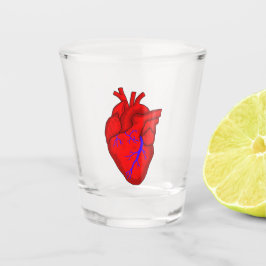 Copo De Shot Coração Anatômico