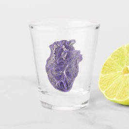 Copo De Shot Coração dos Amantes