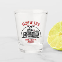 Cotovelo Oficial Inn® Biker Lucy Shot Glass