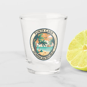 Copo De Shot Crachá Punta Cana Dominicana Hut