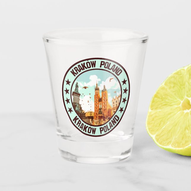 Copo De Shot Cracóvia (Frente)