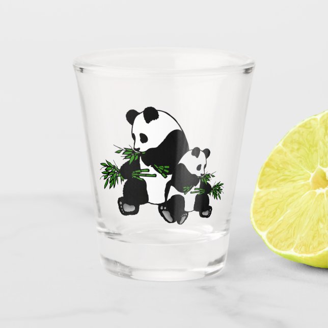 Copo De Shot Crescendo Panda   (Frente)