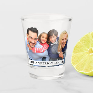 Copo De Shot Criar Foto E Texto Da Família