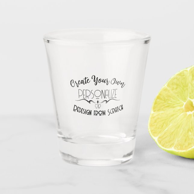 Copo De Shot Crie o Seu Próprio (Frente)