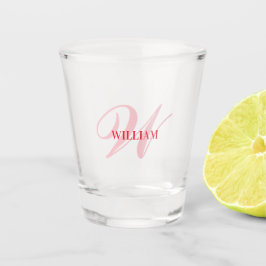 Copo De Shot Crie O Seu Próprio Monograma Personalizado E O Nom