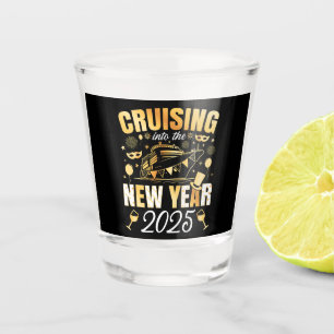 Copo De Shot Cruzamento no cruzeiro do ano novo 2025