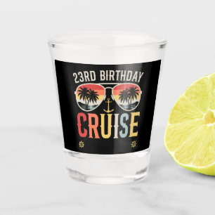 Copo De Shot Cruzeiro de Aniversário de 23 Anos Família Conjunt