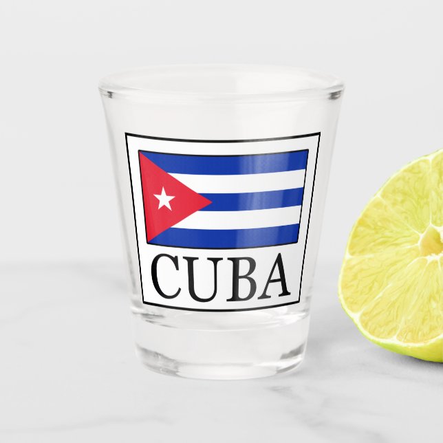 Copo De Shot Cuba (Frente)