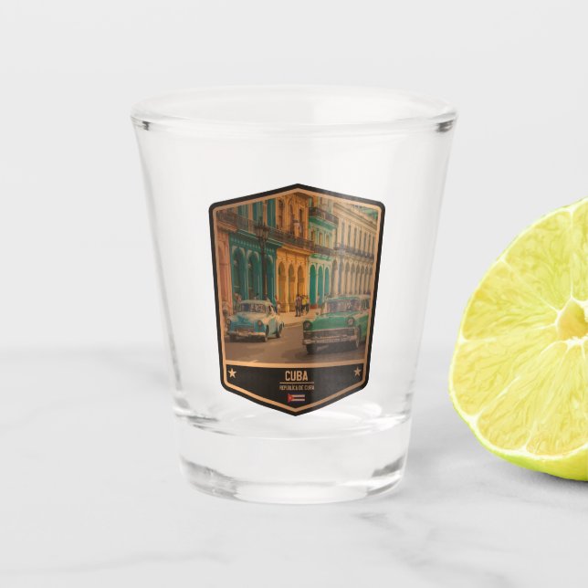 Copo De Shot Cuba (Frente)