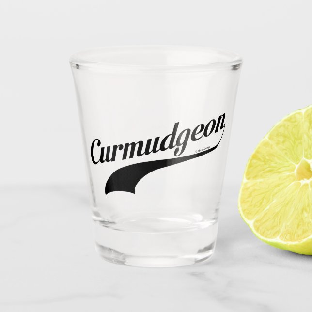 Copo De Shot Curmudgeon (Frente)