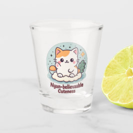 Copo De Shot Cutensidade Acreditável Nyan - Gato Kawaii Cute