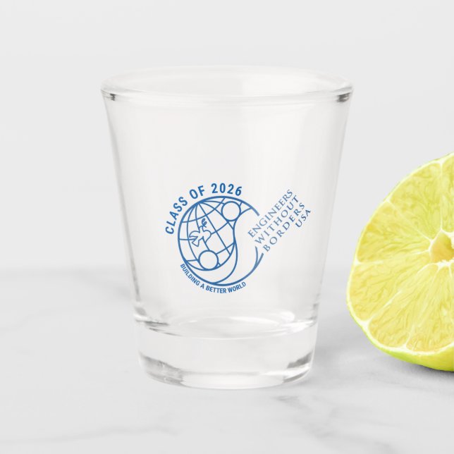 Copo de Shot da Turma EWB-USA de 2026 (Frente)