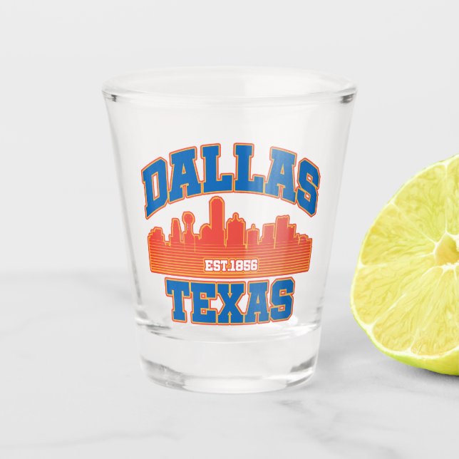 Copo De Shot Dallas, Texas (Frente)