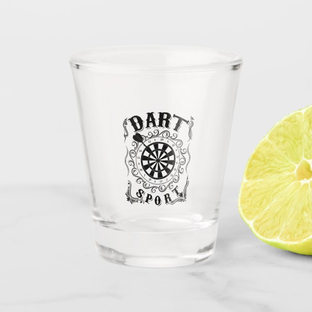 Copo De Shot Dart É Meu Esporte (Frente)
