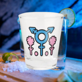 Copo de Shot das Flores Orgulhosas