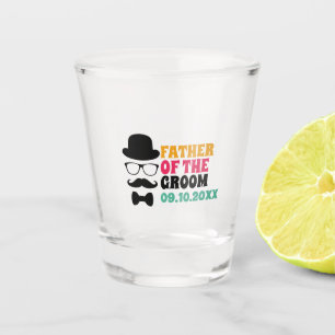 Copo de Shot de Bigode Personalizado – Pai do Noiv