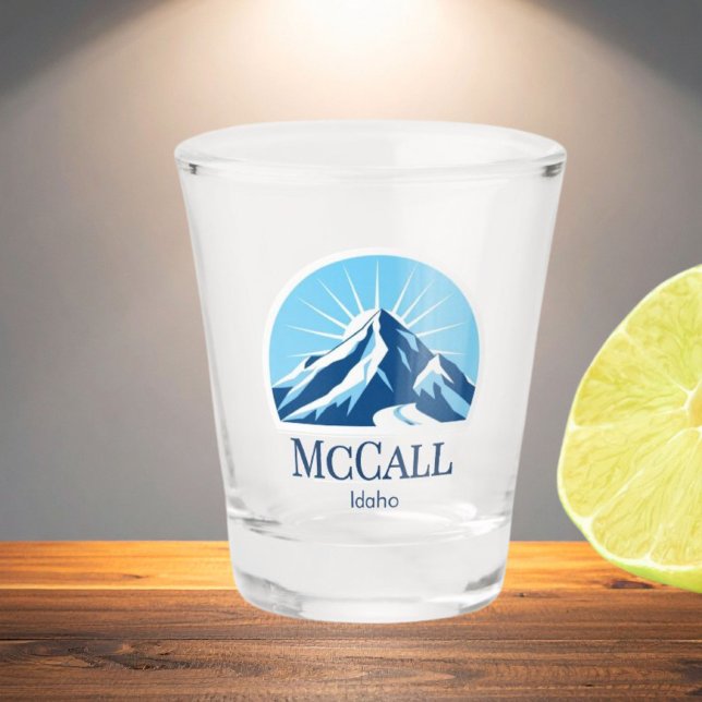 Copo de shot de esqui McCall Idaho (Criador carregado)