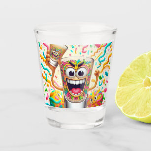 Copo de Shot de Festa Rave – Diversão Vibrante